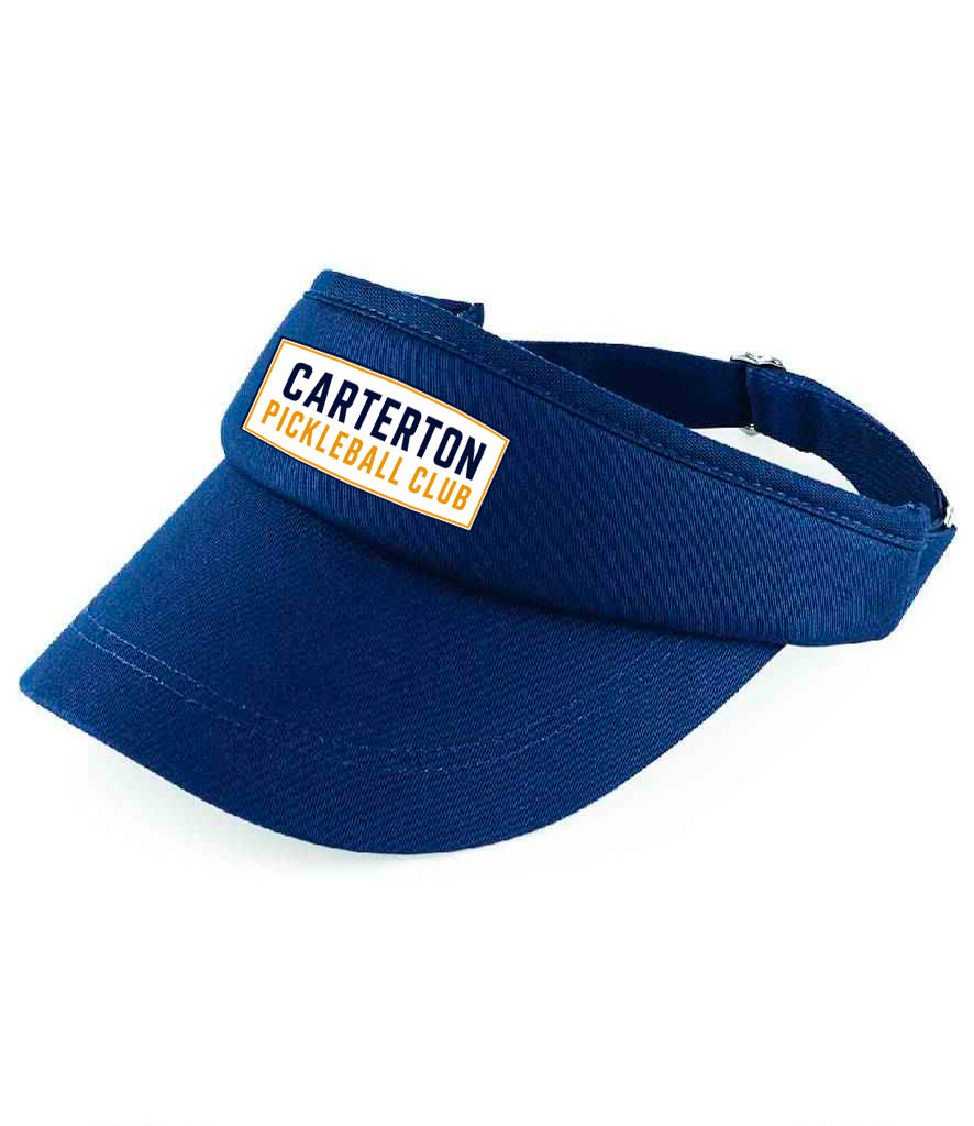Carterton Pickleball Club Visor [Colour - Royal Blue