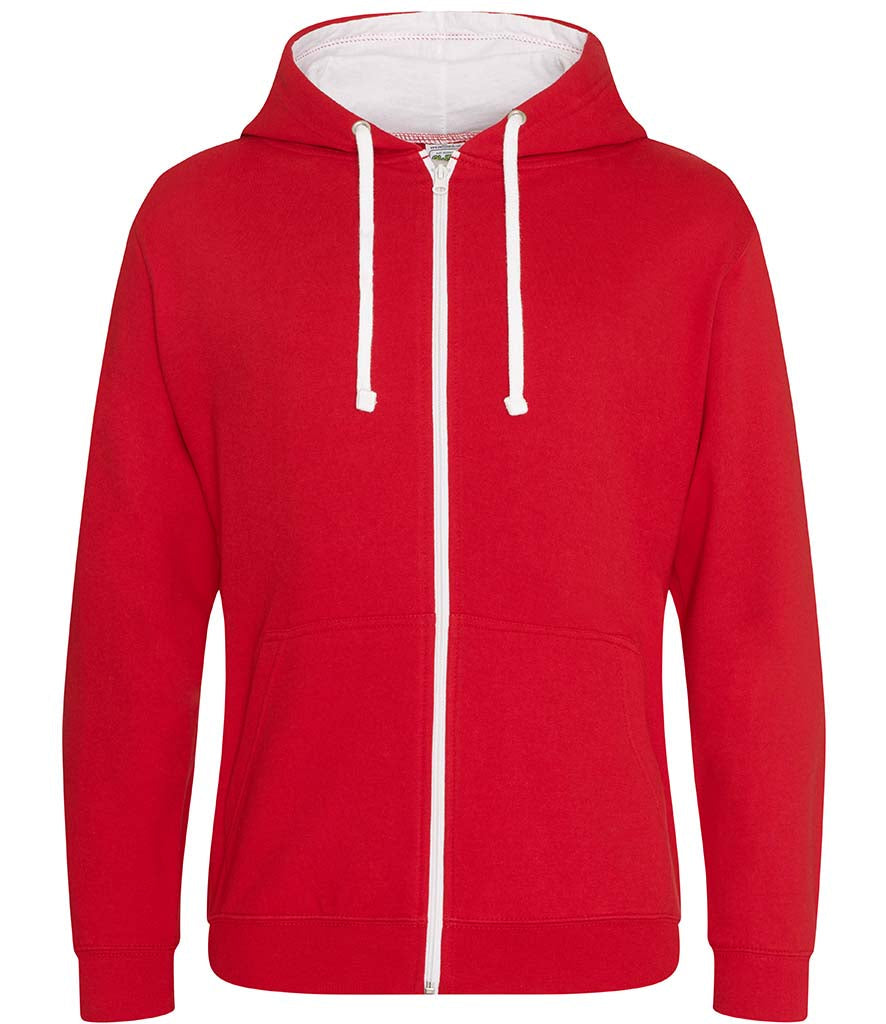 Heart of England Unisex Contrast Zoodie