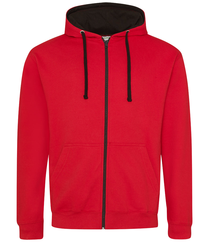Heart of England Unisex Contrast Zoodie