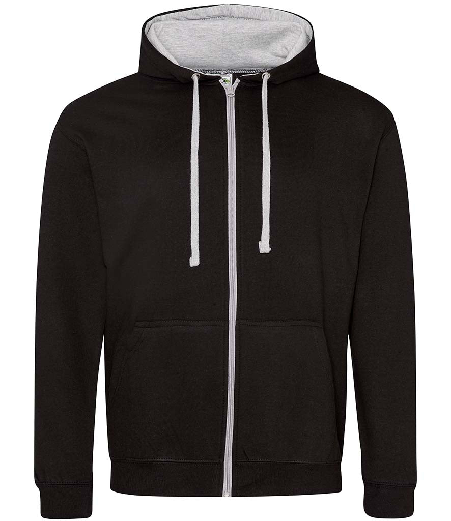 Heart of England Unisex Contrast Zoodie