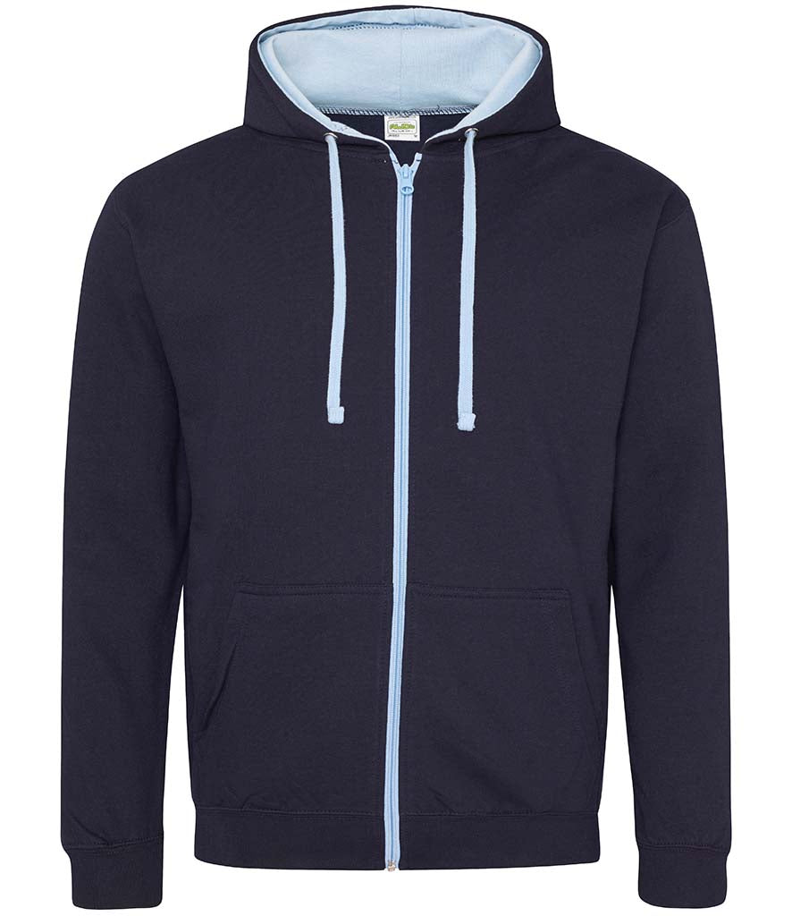 Heart of England Unisex Contrast Zoodie