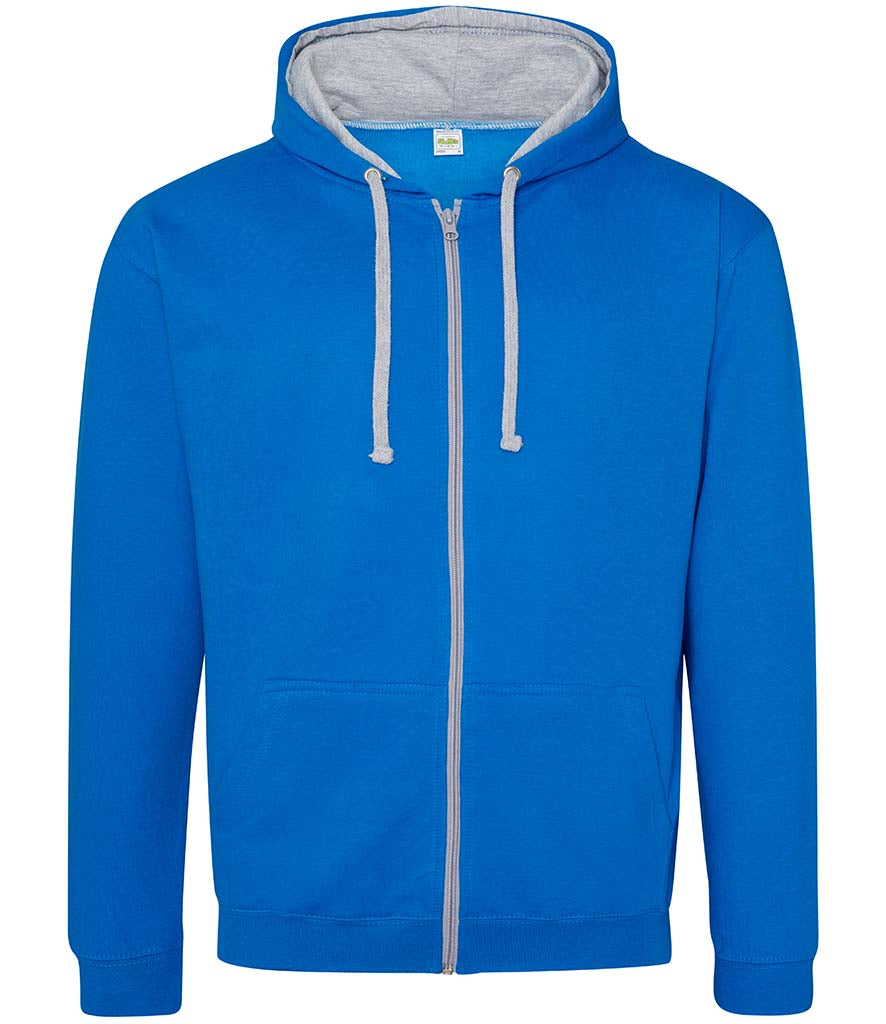 Heart of England Unisex Contrast Zoodie