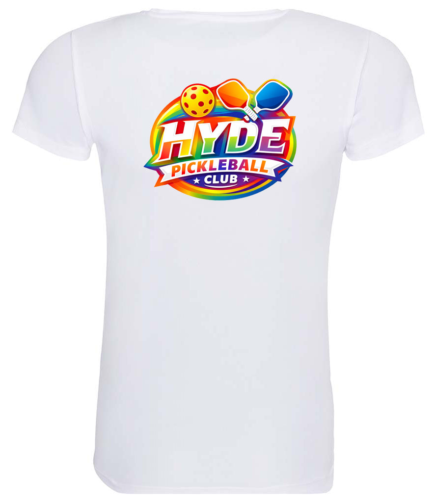 Hyde Pickleball Ladies Cool T Player Top [Colour - Arctic White]