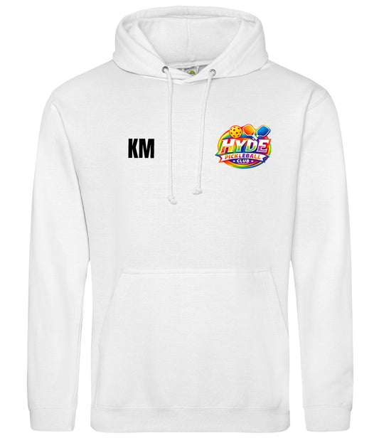 Hyde Pickleball Unisex Hoodie [Colour - Arctic White]
