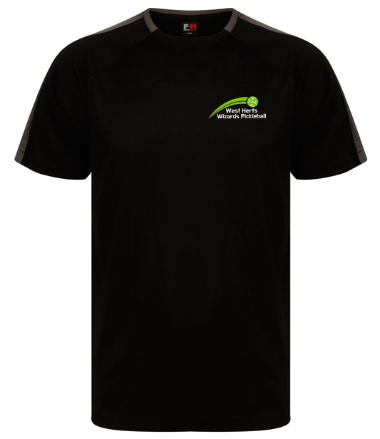 West Herts Premium Player Top [Colour - Black With Grey Trim]