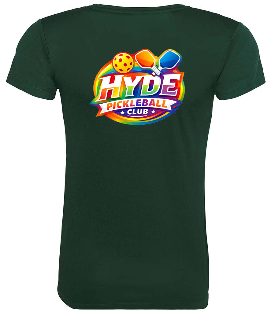 Hyde Pickleball Club Ladies Player Top [Colour - Bottle Green]