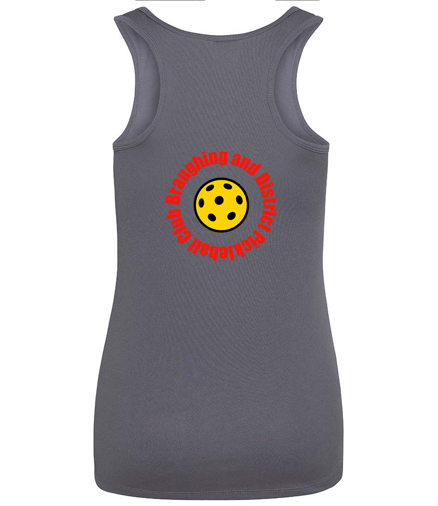 BaD Pickleball Ladies Cool Vest [Colour - Charcoal]