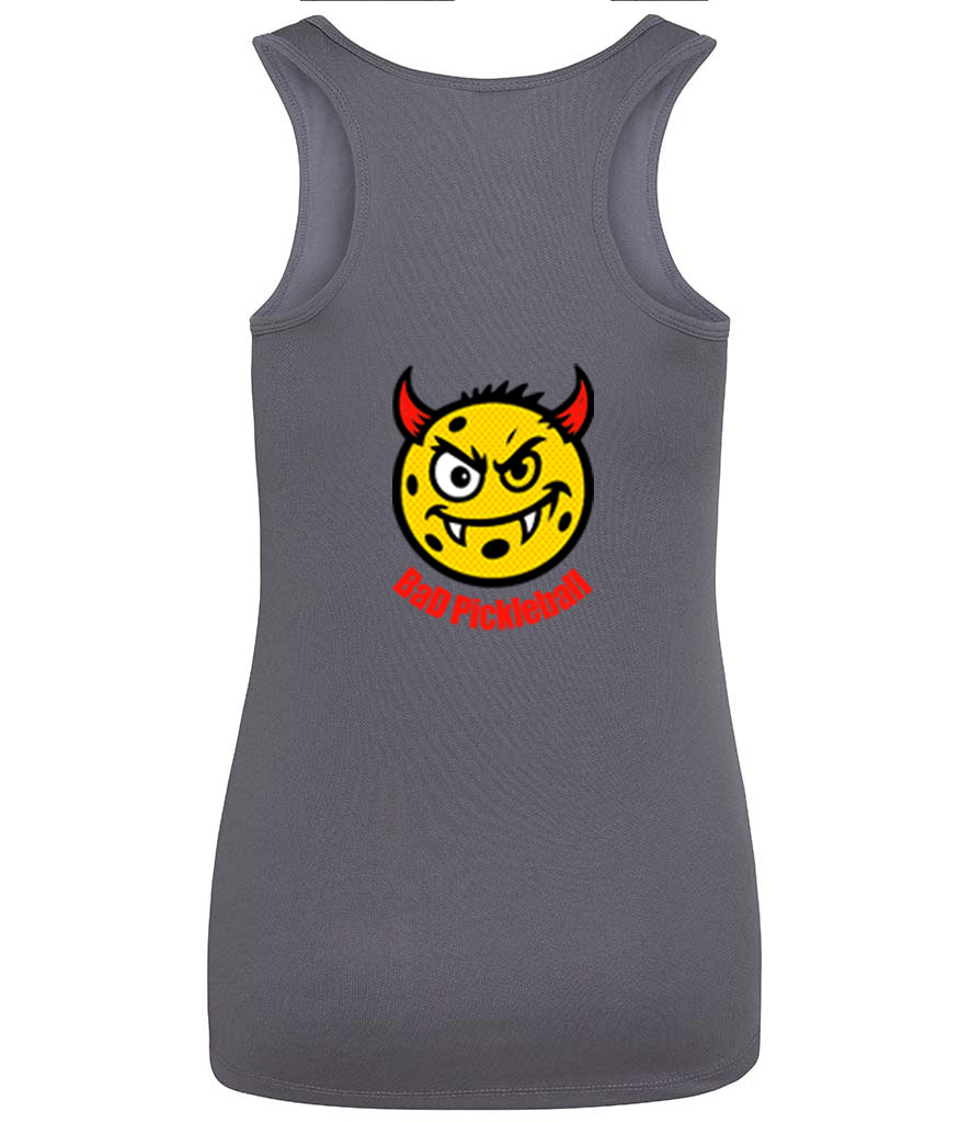BaD Pickleball Ladies Cool Vest [Colour - Charcoal]