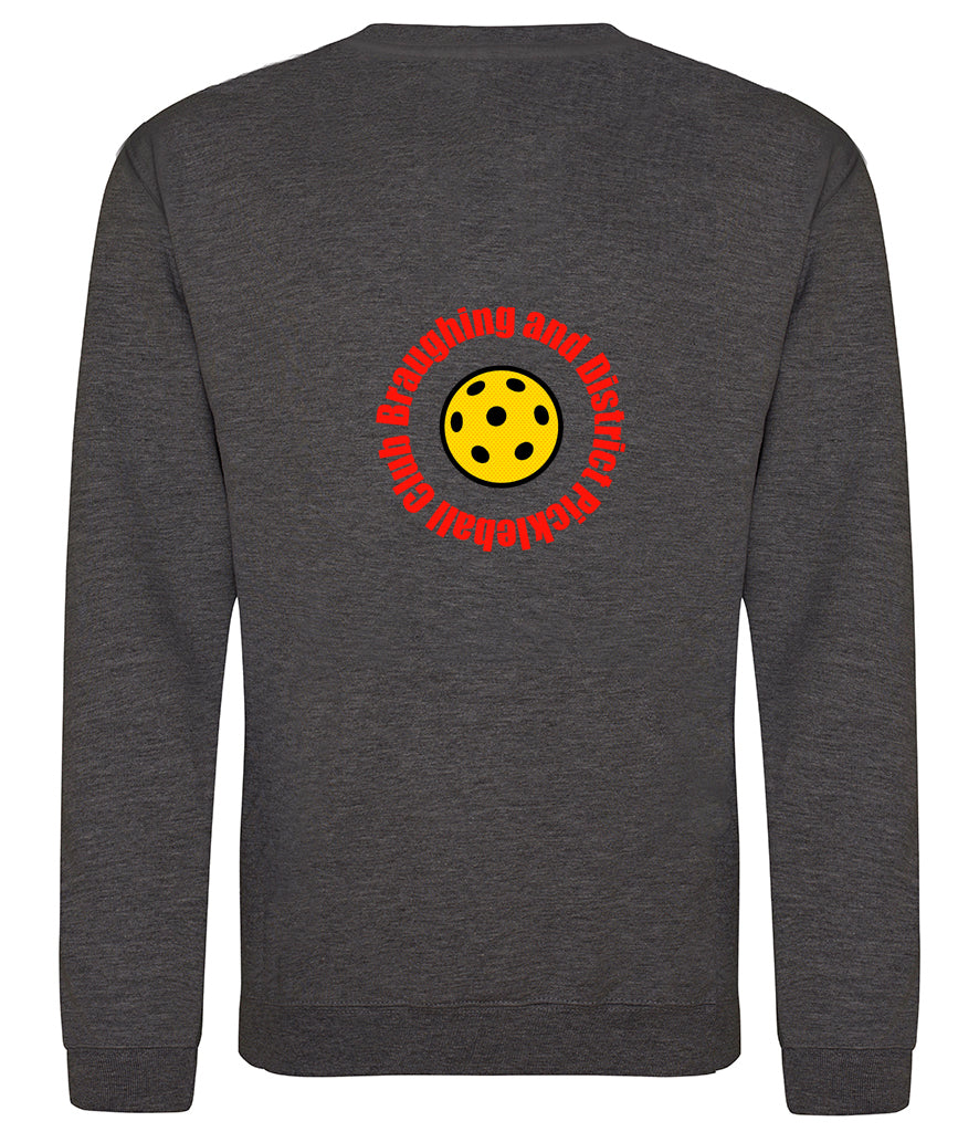 BaD Pickleball Unisex Sweatshirt [Colour - Charcoal]