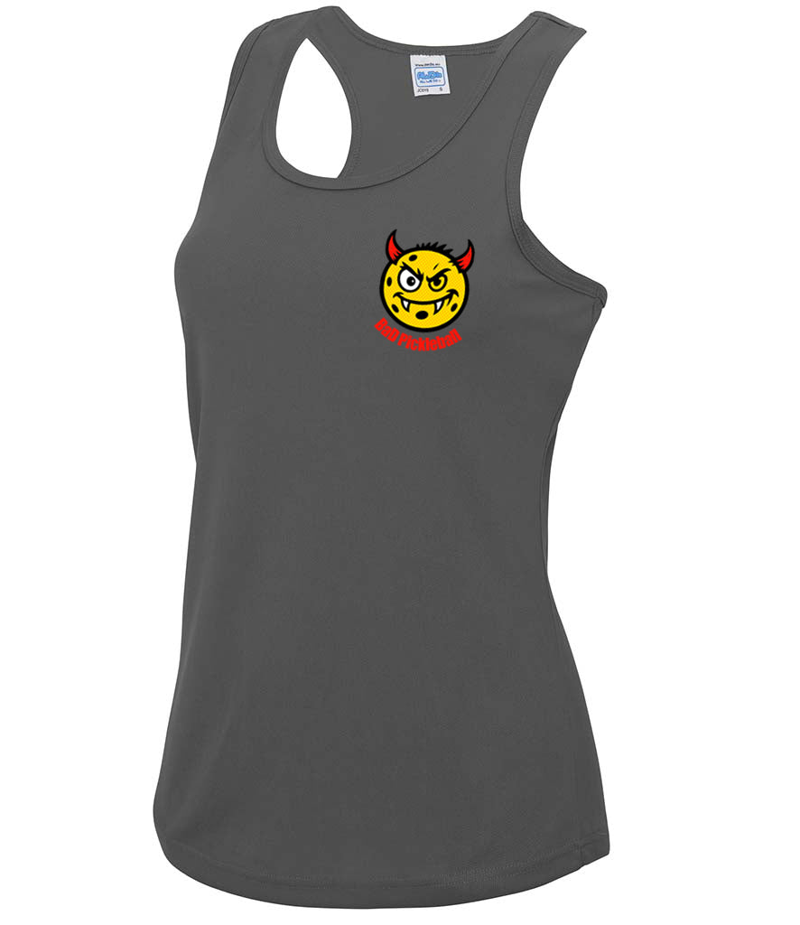 BaD Pickleball Ladies Cool Vest [Colour - Charcoal]