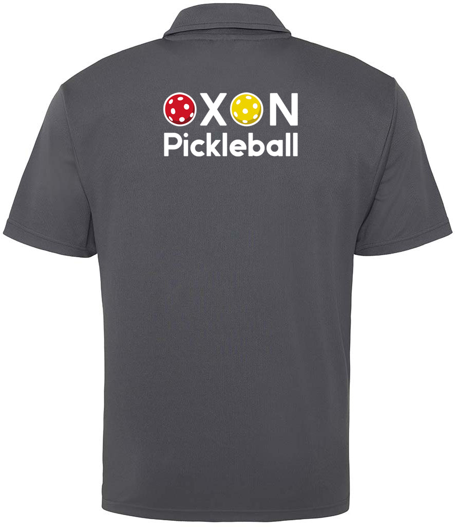 Oxon Pickleball Unisex Polo Top [Colour - Charcoal]