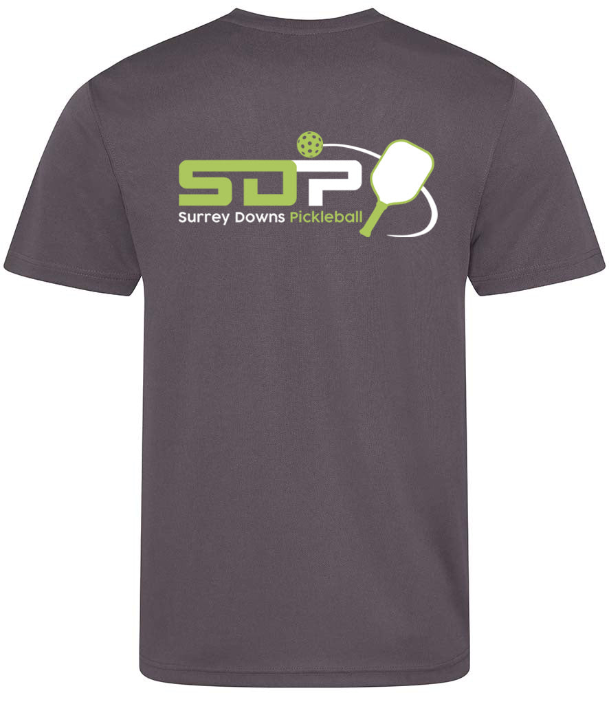 Surrey Downs Pickleball Unisex Player Top [Colour - Charcoal]