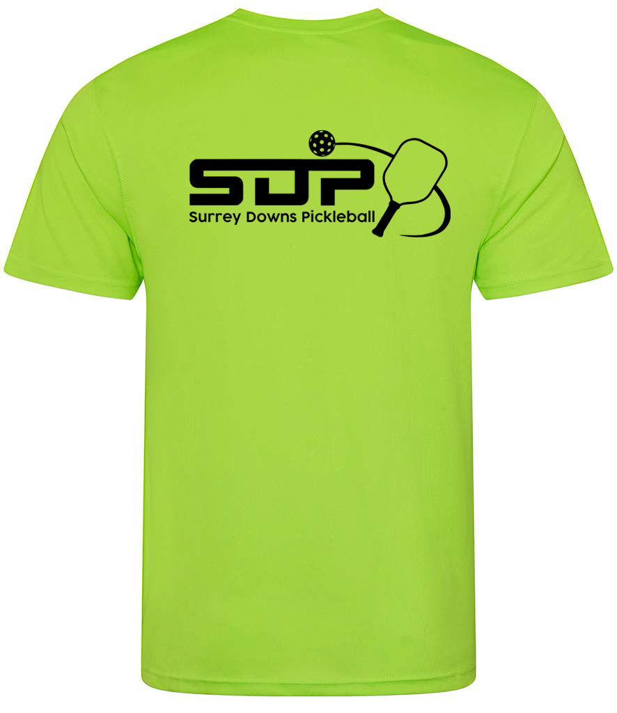 Surrey Downs Pickleball Unisex Player Top [Colour - Electric Green]