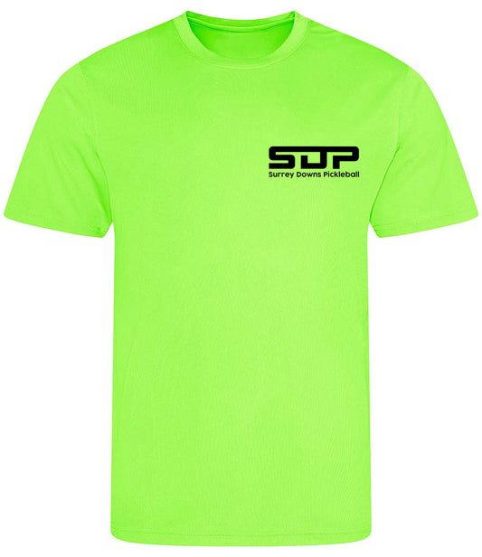 Surrey Downs Pickleball Unisex Player Top [Colour - Electric Green]
