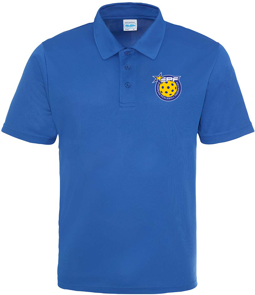 EPF Unisex Referee Polo Top [Colour - Royal Blue]