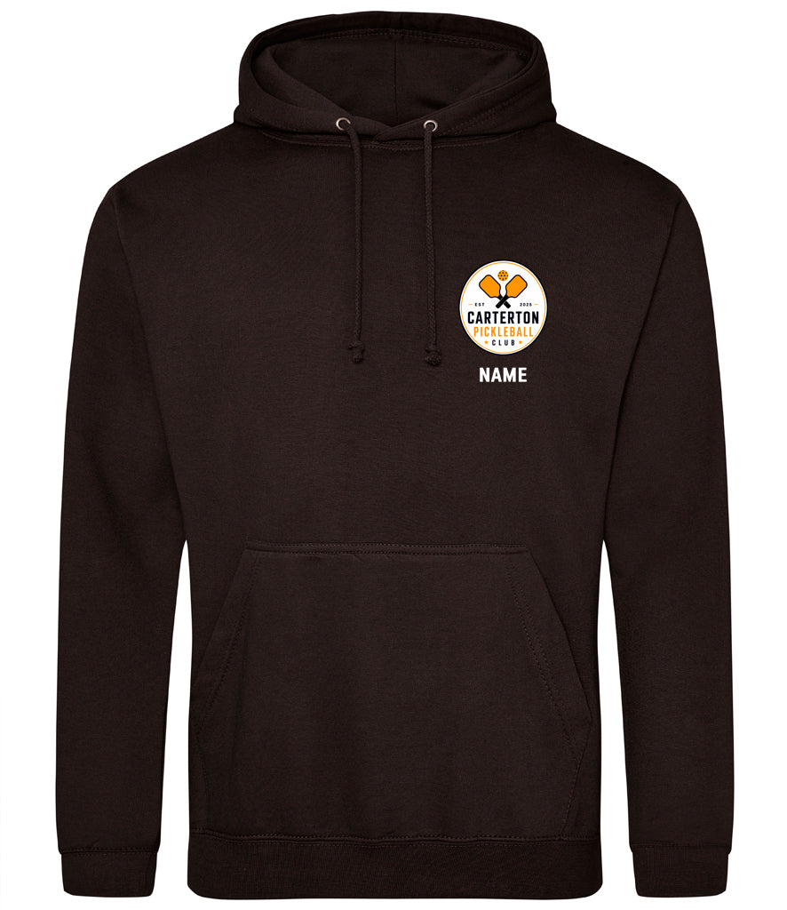 Carterton Pickleball Club Unisex Hoodie [Colour - Jet Black]