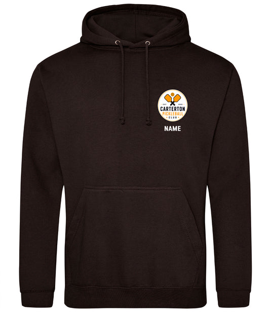 Carterton Pickleball Club Unisex Hoodie [Colour - Jet Black]