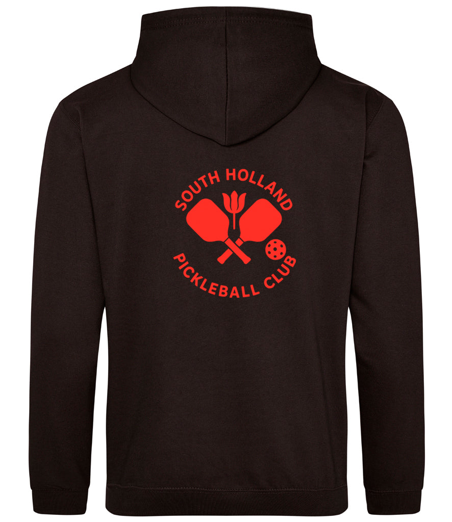 South Holland Pickleball Club Unisex Hoodie [Colour - Jet Black]