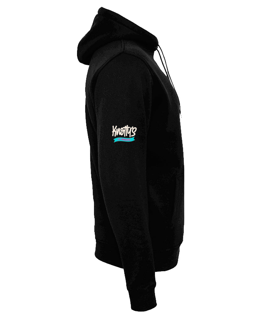 'Nuts About Pickleball' Unisex Hoodie [Colour - Jet Black]