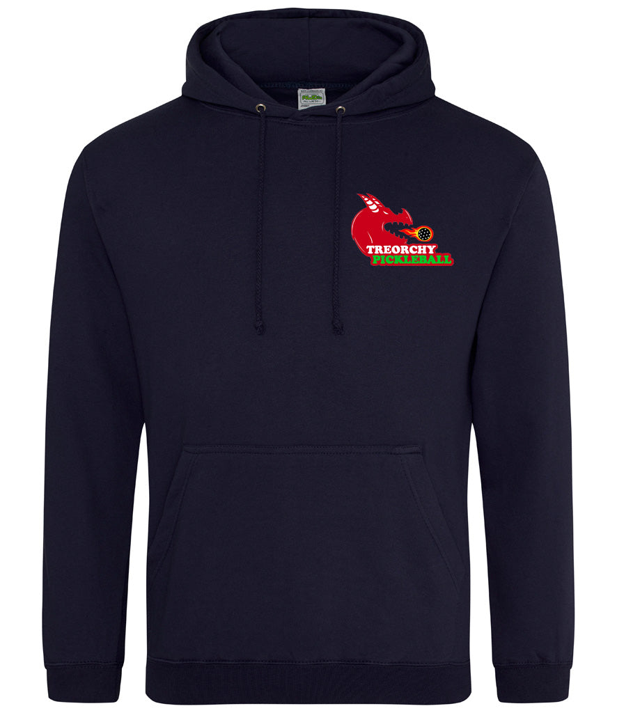 Treorchy Pickleball Club Unisex Hoodie [Colour - French Navy]