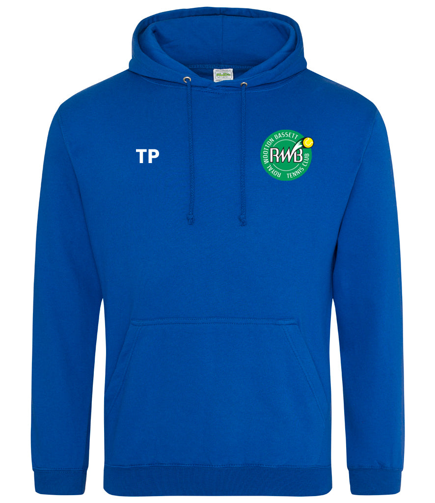 Royal Wootton Bassett Tennis Club Unisex Hoodie [Colour - Royal Blue]