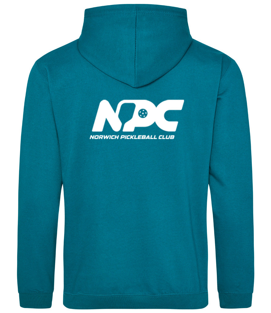 Norwich Pickleball Club Hoodie [Colour – Jade]