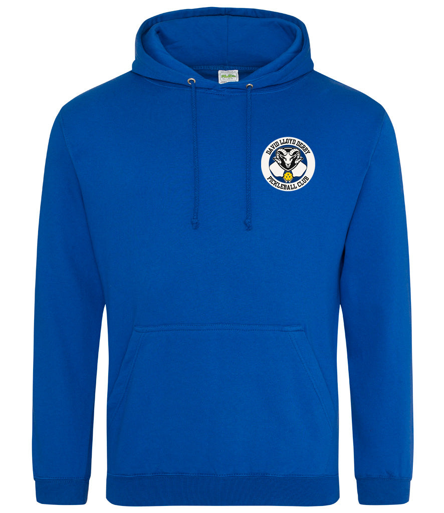 David Lloyd Derby Unisex Hoodie [Colour - Royal Blue]