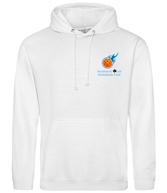 Southport Pickleball Club Unisex Hoodie [Colour - Arctic White]
