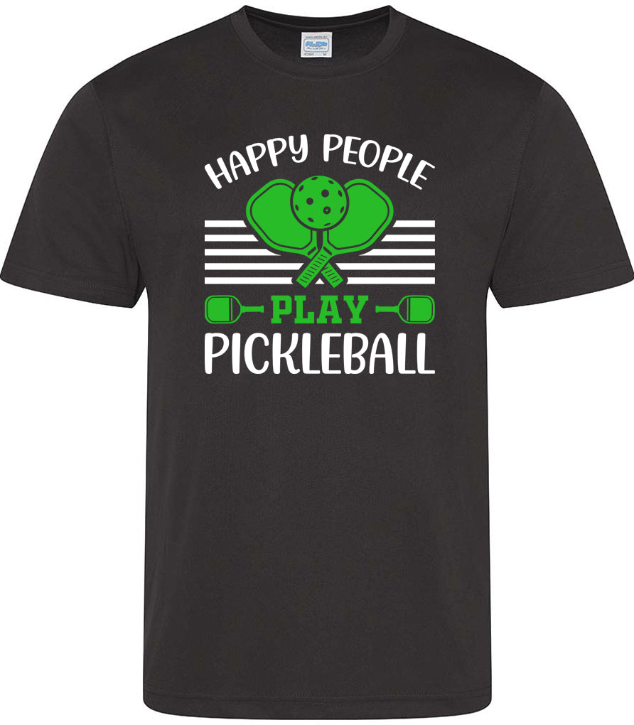 Happy People Play Pickleball