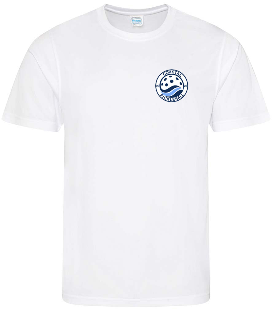 Coastal Pickleball Unisex Player Top [Colour – Arctic White]