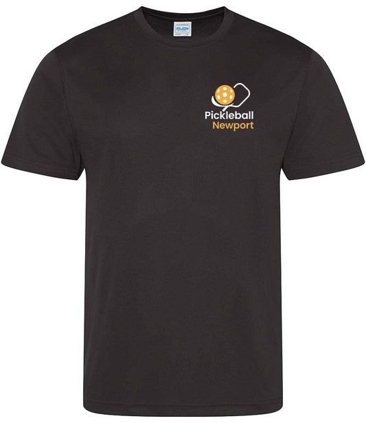 Pickleball Newport Unisex Player Top [Colour - Black]