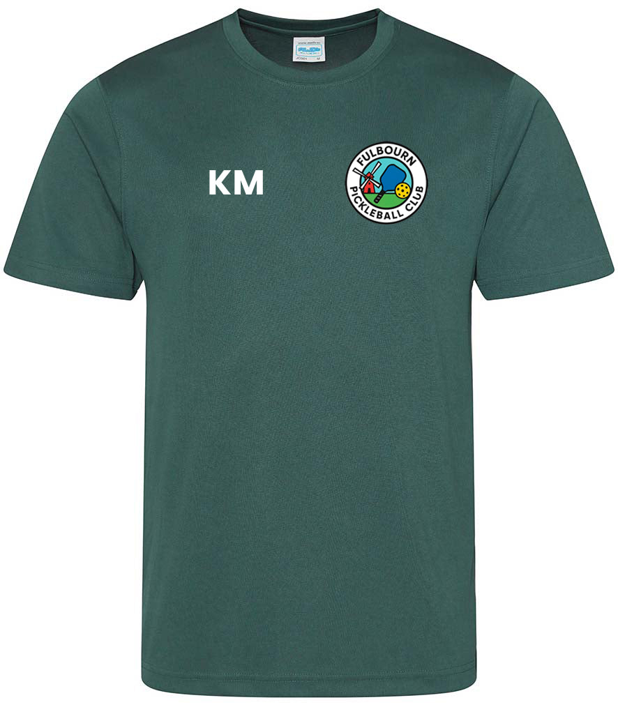 Fulbourn Pickleball Unisex Player Top [Colour - Bottle Green]