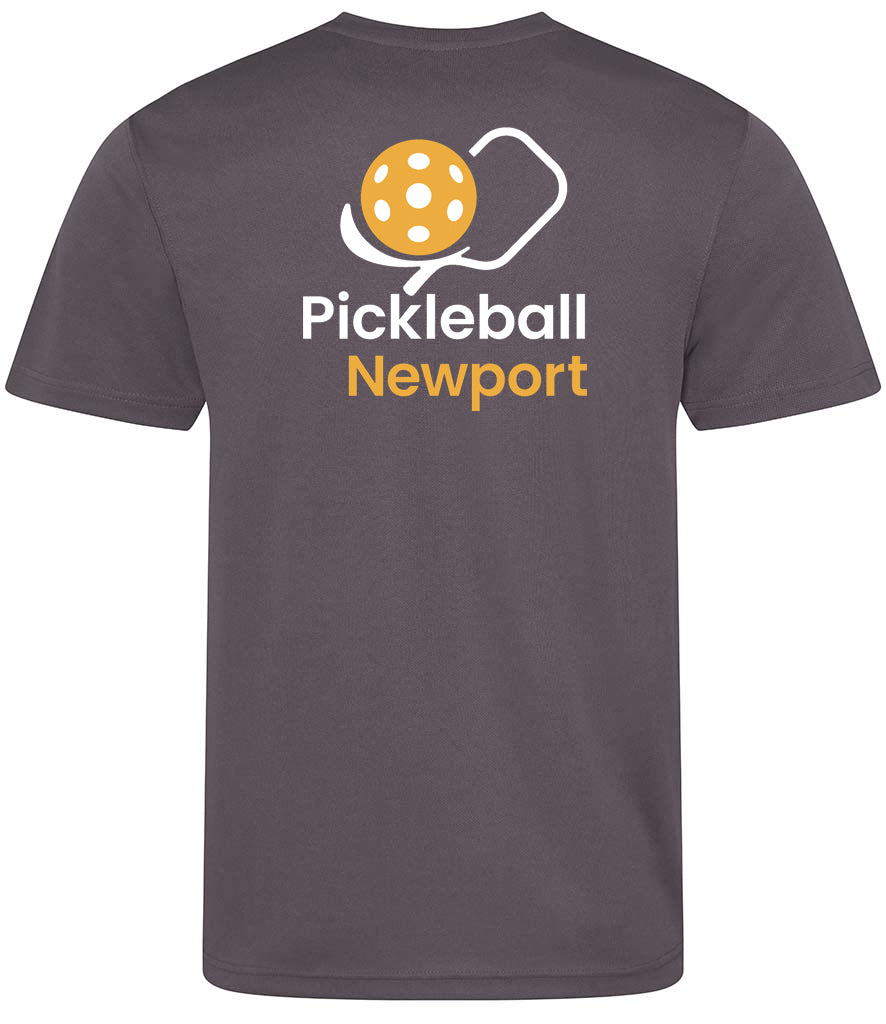 Pickleball Newport Unisex Player Top [Colour - Charcoal]
