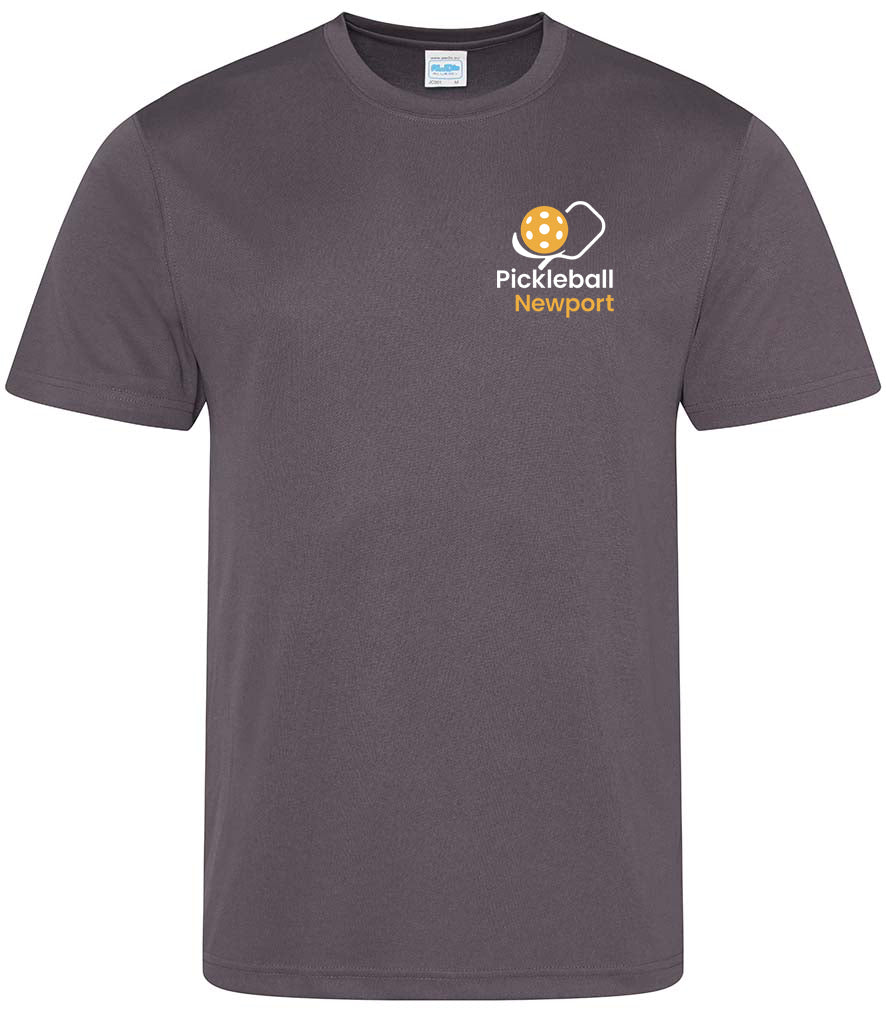 Pickleball Newport Unisex Player Top [Colour - Charcoal]