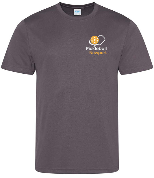 Pickleball Newport Unisex Player Top [Colour - Charcoal]