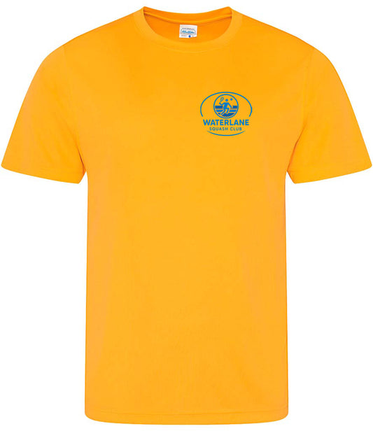 Waterlane Squash Club Unisex Player Top [Colour - Gold]