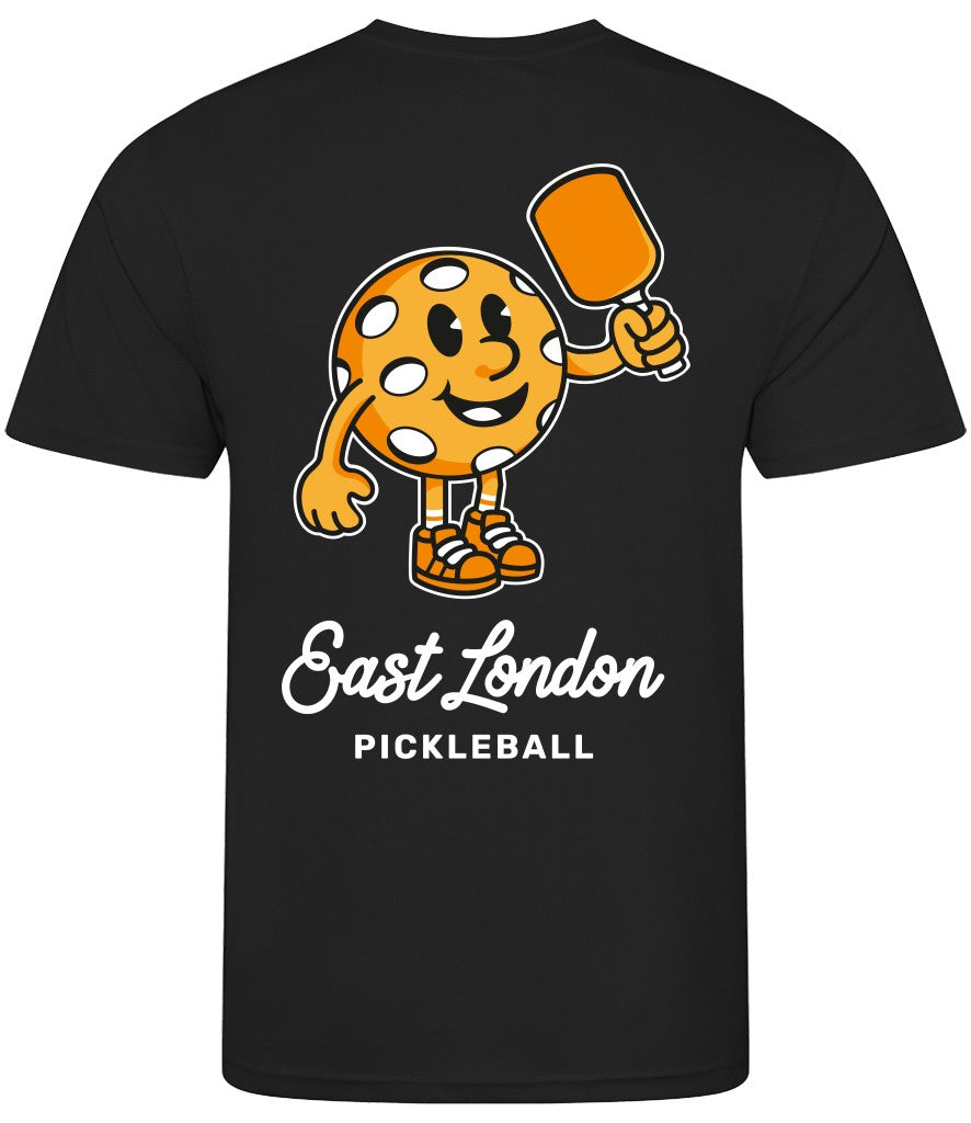 East London Pickleball Unisex Player Top [Colour - Jet Black]