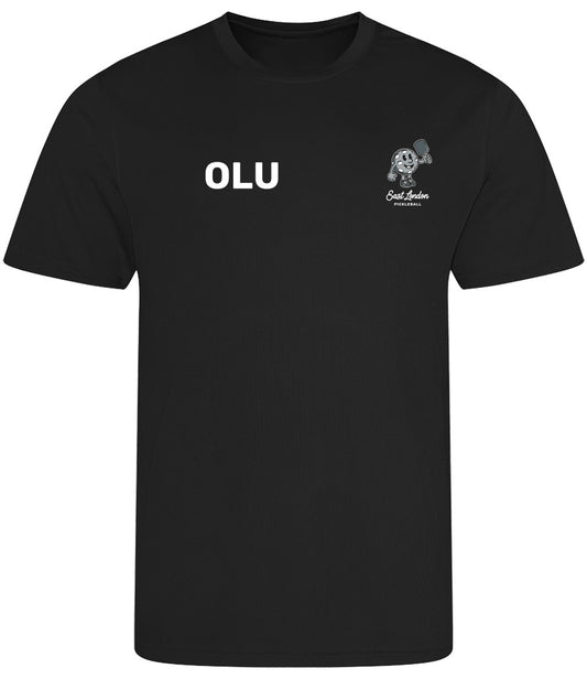 East London Pickleball Unisex Player Top [Colour - Jet Black]