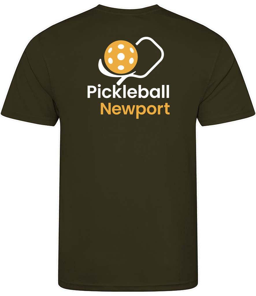 Pickleball Newport Unisex Player Top [Colour - Olive Green]