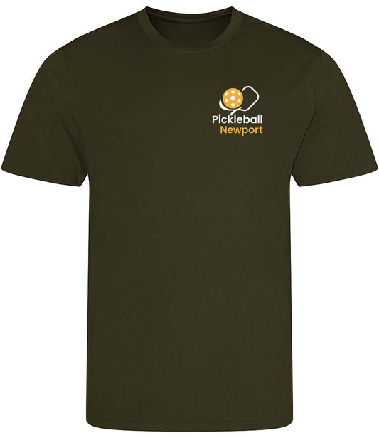 Pickleball Newport Unisex Player Top [Colour - Olive Green]