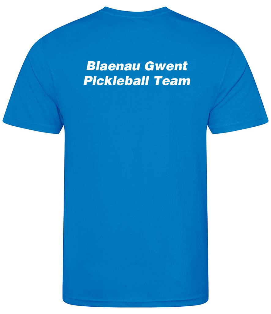 Blaenau Gwent Pickleball Club Team A Player Top [Colour - Sapphire Blue]