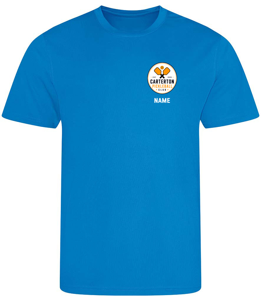 Carterton Pickleball Club Unisex Player Top [Colour – Sapphire Blue]