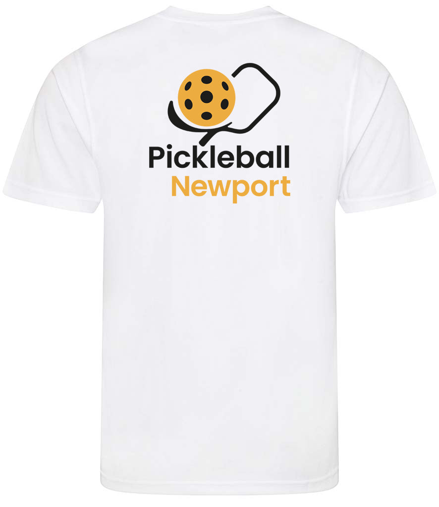 Pickleball Newport Unisex Player Top [Colour - White]