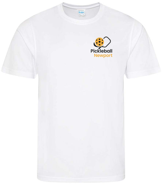 Pickleball Newport Unisex Player Top [Colour - White]