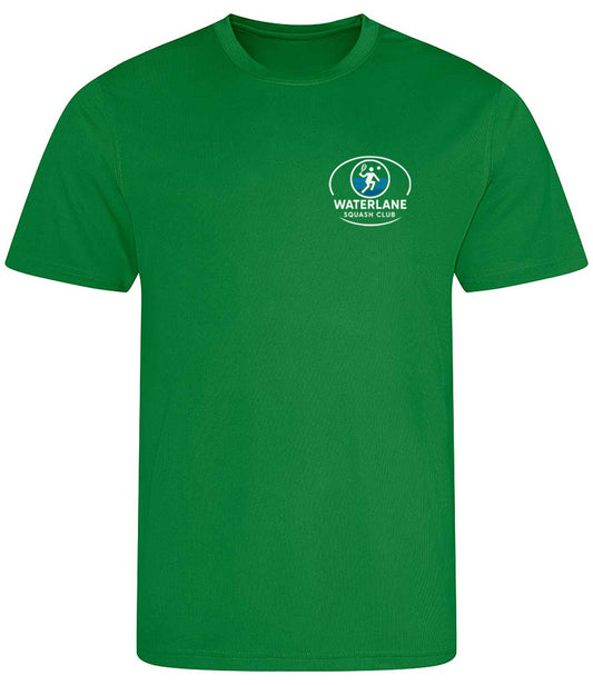Waterlane Squash Club Unisex Player Top [Colour - Kelly Green]