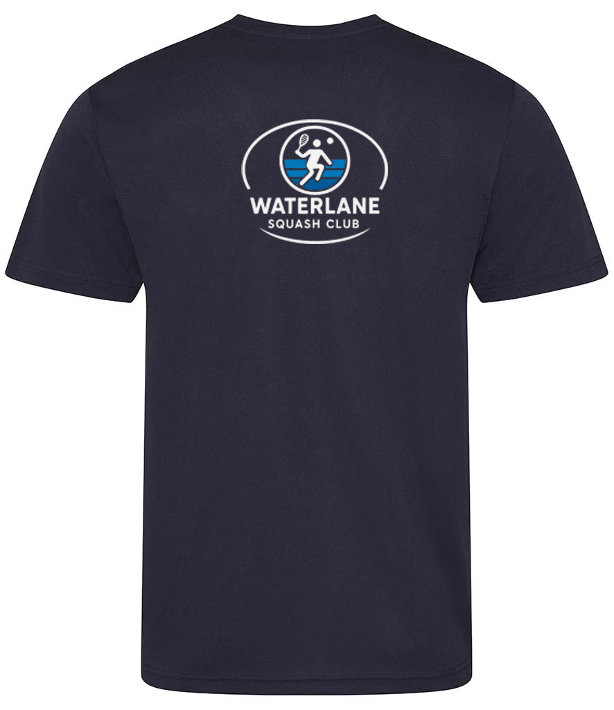 Waterlane Squash Club Unisex Player Top [Colour - Oxford Navy]