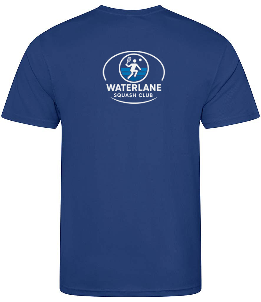 Waterlane Squash Club Unisex Player Top [Colour - Royal Blue]