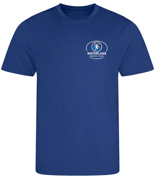 Waterlane Squash Club Unisex Player Top [Colour - Royal Blue]