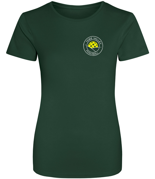 Tame Valley Pickleball Club Ladies Player Top [Colour – Bottle Green]