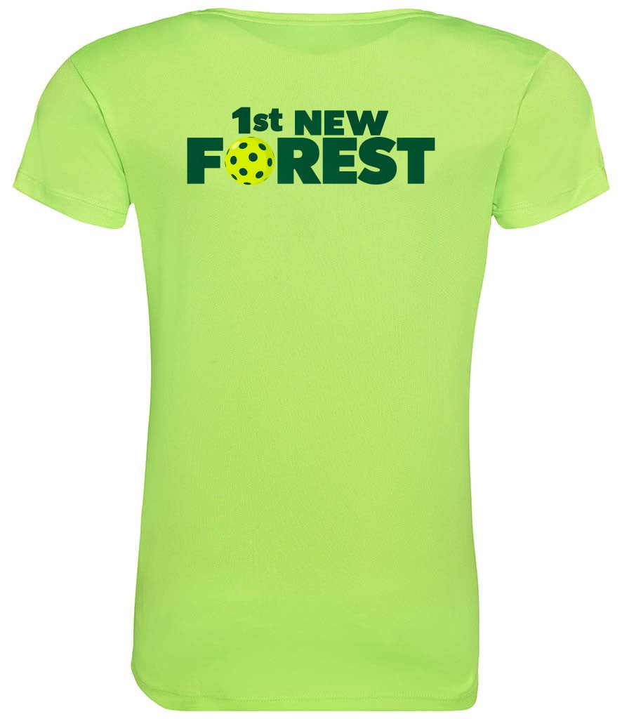 1st New Forest Ladies player Top [Colour - Electric Green]